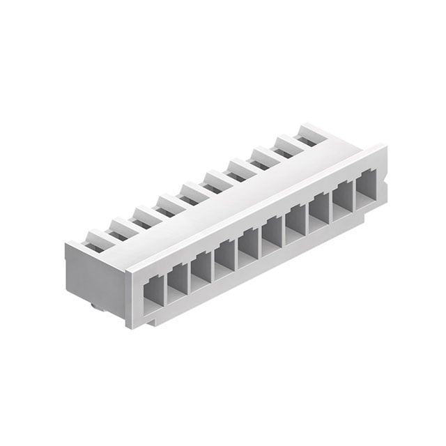 51225-10 by CNC Tech - CONNECTOR RECPT HSG 10POS 2.50MM