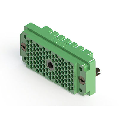 516-090-000-202 by EDAC Inc. - CONNECTOR HSG RACK & PANEL 90POS GRN