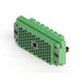 516-090-000-202 by EDAC Inc. - CONNECTOR HSG RACK & PANEL 90POS GRN