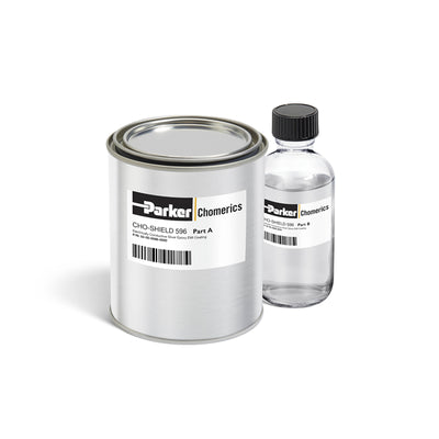 52-00-0596-0000 by Parker Chomerics - SILVER EMI EPOXY COATING 1/2PT