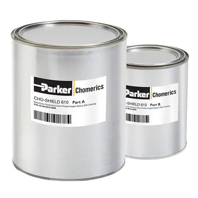 52-03-0610-0000 by Parker Chomerics - SILVER COPPER EMI EPOXY 1GAL