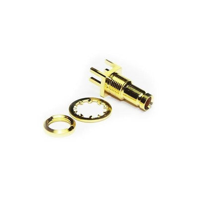 52-463-D36-1.6 by Coax Connectors Ltd - 1.0/2.3 END LAUNCH BULKHEAD JACK