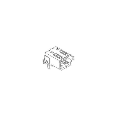 53462-0001 by Molex - 2.0 I/O FLAT SMT WAFER ASSY EMBS