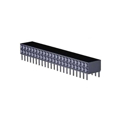 535512-6 by TE Connectivity AMP Connectors - CONNECTOR RECPT 44POS 0.1 GOLD PCB R/A
