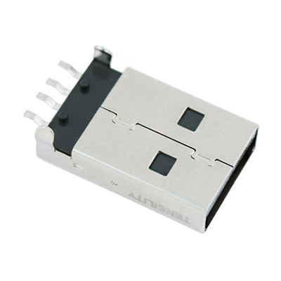 54-00011 by Tensility International Corp - CONNECTOR RECPT TYPEA 4POS SMD R/A