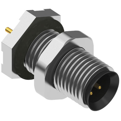54-00093 by Tensility International Corp - CONNECTOR PLUG MALE 3P GOLD SLDR CUP