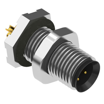 54-00098 by Tensility International Corp - CONNECTOR PLUG MALE 4P GOLD SLDR CUP