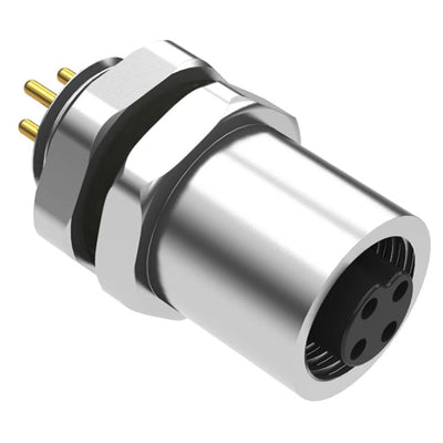 54-00106 by Tensility International Corp - CONNECTOR RECPT FMALE 4POS GOLD SOLDER