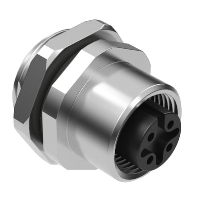 54-00181 by Tensility International Corp - CONNECTOR RECPT FMALE 4P GOLD SLDR CUP