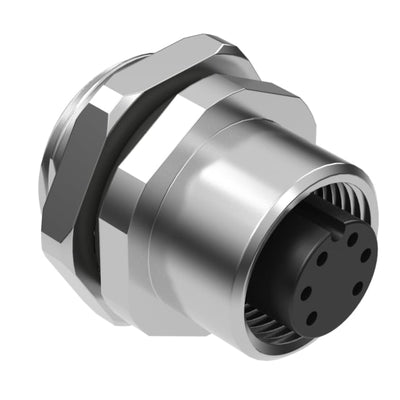 54-00183 by Tensility International Corp - CONNECTOR RECPT FMALE 6P GOLD SLDR CUP