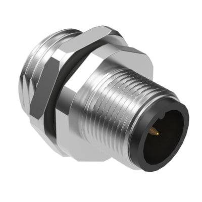 54-00189 by Tensility International Corp - CONNECTOR PLUG MALE 5P GOLD SLDR CUP