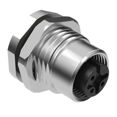 54-00240 by Tensility International Corp - CONNECTOR RECPT FMALE 3P GOLD SLDR CUP