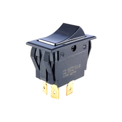 54-050 by NTE Electronics, Inc - ROCKER SWITCH DPST 15A 125V