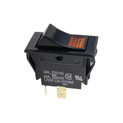 54-053 by NTE Electronics, Inc - ROCKER SWITCH SPST 15A 125V