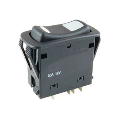 54-158 by NTE Electronics, Inc - ROCKER SWITCH DPDT16A 125V