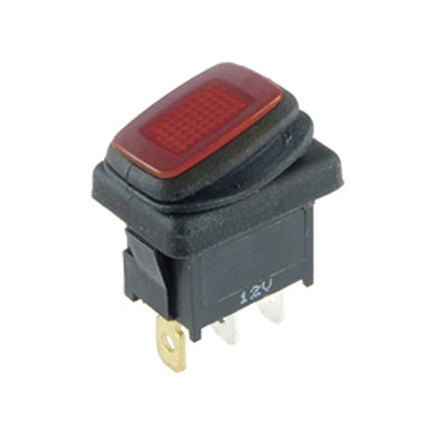 54-201W by NTE Electronics, Inc - ROCKER SWITCH SPST 16A 125V