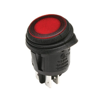 54-205W by NTE Electronics, Inc - ROCKER SWITCH DPST 16A 125V