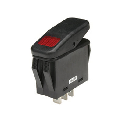 54-215W by NTE Electronics, Inc - ROCKER SWITCH SPST 20A 125V