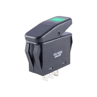 54-220W by NTE Electronics, Inc - ROCKER SWITCH SPST 20A 125V