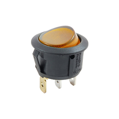 54-528 by NTE Electronics, Inc - ROCKER SWITCH SPST 16A 125V