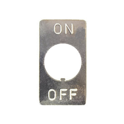 54-901 by NTE Electronics, Inc - HARDWARE/IND.PLATE/STEEL