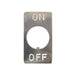 54-901 by NTE Electronics, Inc - HARDWARE/IND.PLATE/STEEL