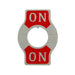54-926 by NTE Electronics, Inc - INDICATOR PLATE ON-ON
