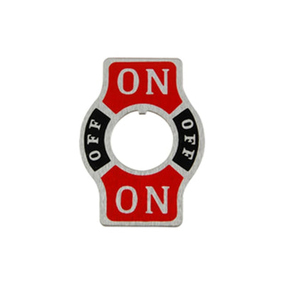 54-927 by NTE Electronics, Inc - INDICATOR PLATE ON-OFF-ON