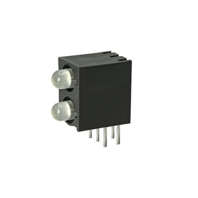 5533511600F by Dialight - 3MM BI-LVL CBI R/G, R/G W 3 LEAD