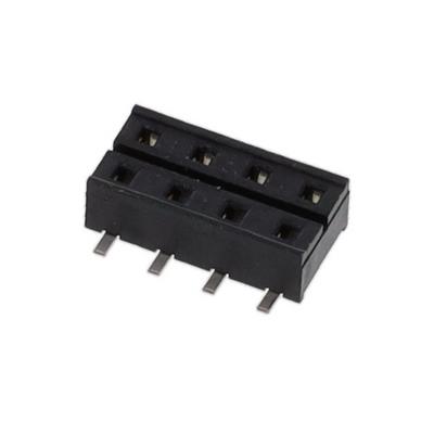 55508-008TRLF by Amphenol ICC (FCI) - CONNECTOR RECPT 8POS 0.079 GOLD SMD