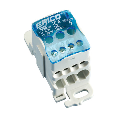 569010 by ERIFLEX - 1 POLE DIST. BLOCK 85A COPPER
