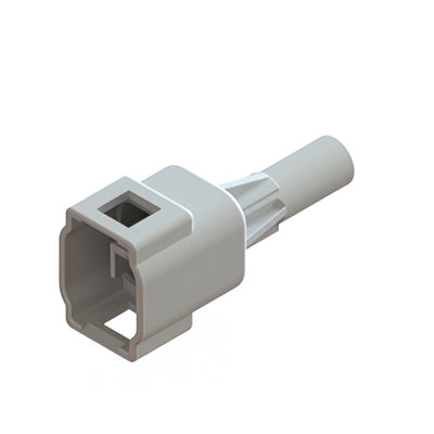 572-001-000-100 by EDAC Inc. - CONNECTOR PLUG HSG 1POS WHITE