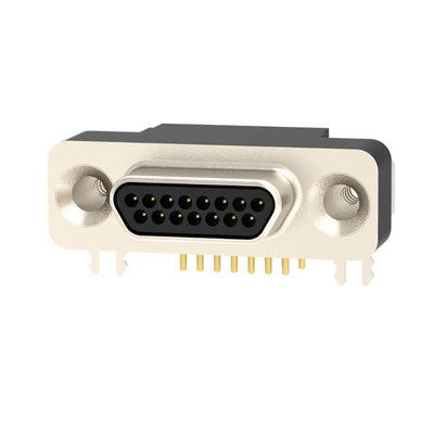 581-M15-113L461 by NorComp Inc. - CONNECTOR MICRO-D MALE 15P RA PCB 15U