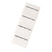 596-00184 by HellermannTyton - LABEL STND 1.85X0.5"" WHT 500/RL