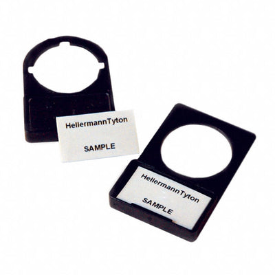 596-00189 by HellermannTyton - PLAS BTTN BS 1.12""X1.87"" 100/PK