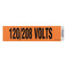 596-00928 by HellermannTyton - WIRE MARKER ADH 215.9MMX57.2MM