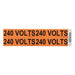 596-00935 by HellermannTyton - WIRE MARKR ADH 108X28.6MM ORG/BL