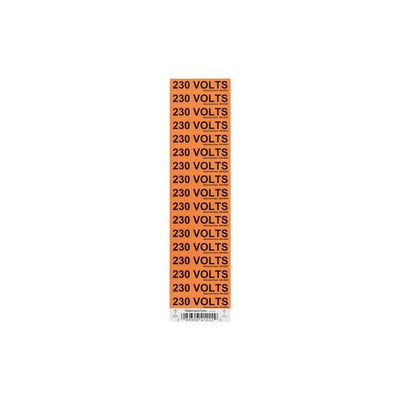 596-00955 by HellermannTyton - WIRE MARKER ADH 57.1X12.7MM