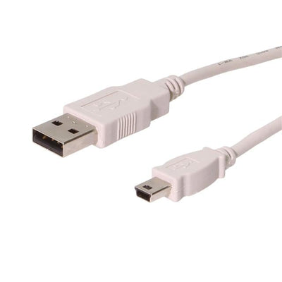 5FTABMINI by Coolgear - 5FT. USB 2.0 A TO MINI-B (5-PIN)