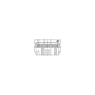 6-215915-4 by TE Connectivity - AMP-LATCH 15.2 HIGH TAPE