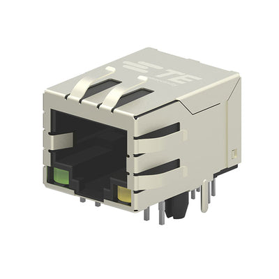 6-2301994-0 by TE Connectivity AMP Connectors - CONNECTOR JACK 1PORT 1000 BASE-T PCB