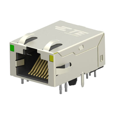 6-2301994-1 by TE Connectivity AMP Connectors - CONNECTOR JACK 1PORT 1000 BASE-T PCB