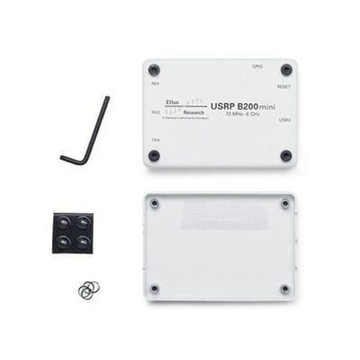 6002-240-012 by Digilent, Inc. - CASE ALUM WHT FOR ETTUS USRP B20