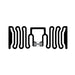 RF600599 by Avery Dennison RFID - RFID TAG R/W 860-960MHZ INLAY
