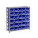 603429BL by Global Industrial - 7 SHELF STEEL SHELVING W/(30) 4