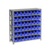 603430BL by Global Industrial - 7 SHELF STEEL SHELVING W/(48) 4