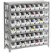 603430WH by Global Industrial - 7 SHELF STEEL SHELVING W/(48) 4