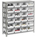 603431WH by Global Industrial - 7 SHELF STEEL SHELVING W/(24) 4
