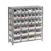 603433WH by Global Industrial - 7 SHELF STEEL SHELVING W/(36) 4