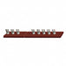 607-1 by Keystone Electronics - TURRET BOARD 1POS FORK